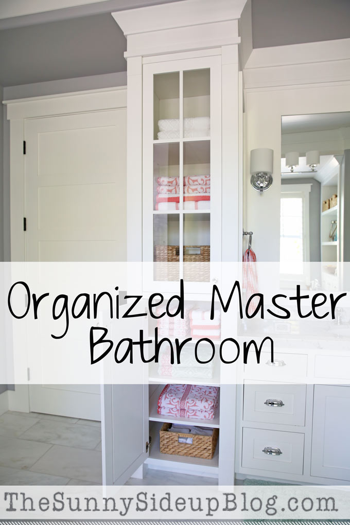 Organized Master Bathroom! (Sunny Lifestyles)