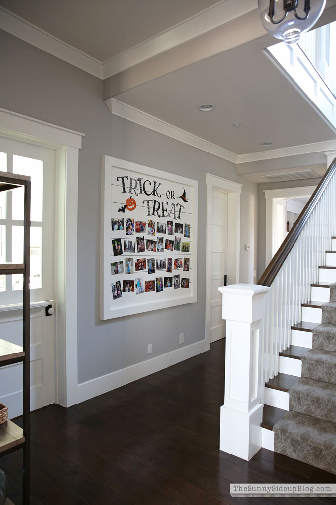 Trick or Treat Shiplap Halloween Picture Display (Sunny Lifestyles) 