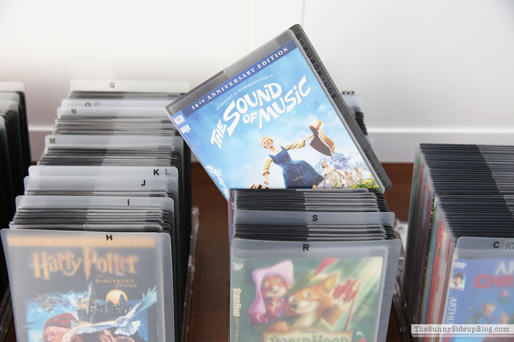 Organized DVD's! See details of this project on the blog! (Sunny Lifestyles)