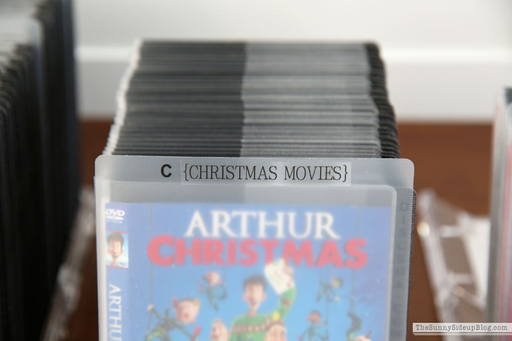 Organized DVD's! See details of this project on the blog! (Sunny Lifestyles)