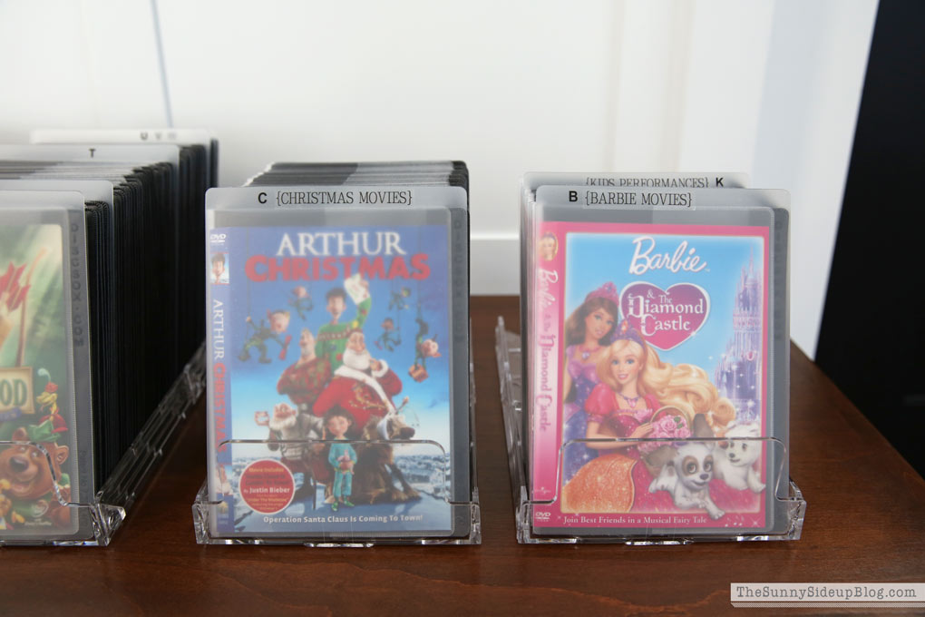 Organized DVD's! See details of this project on the blog! (Sunny Lifestyles)