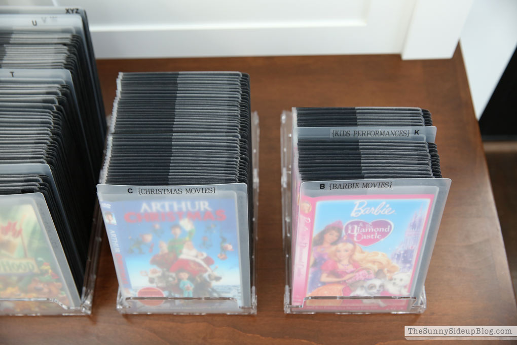 Organized DVD's! See details of this project on the blog! (Sunny Lifestyles)