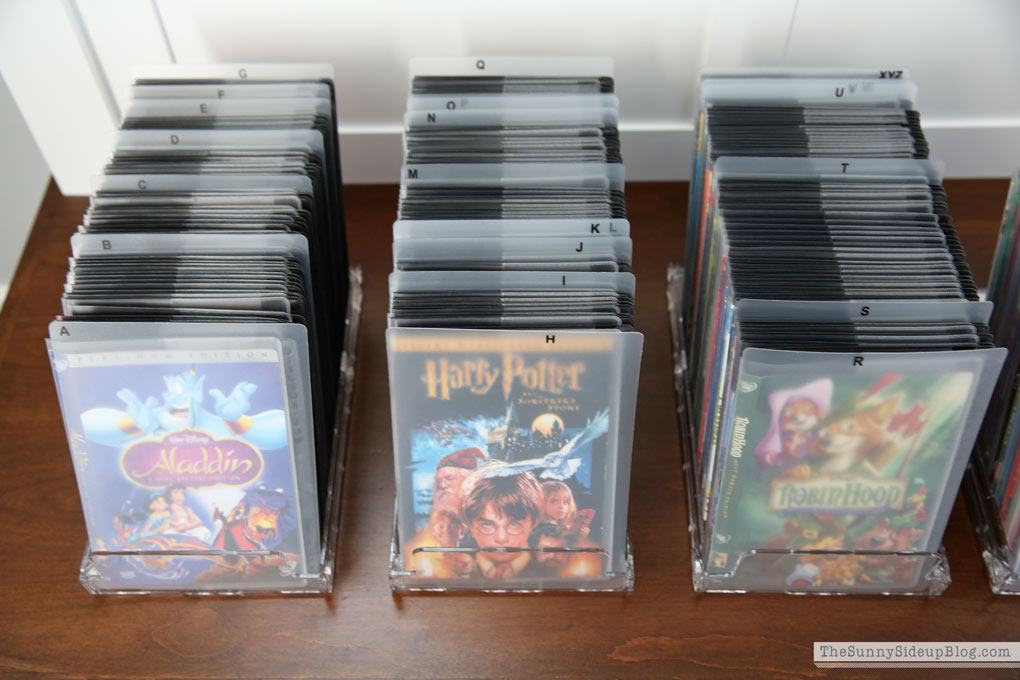Organized DVD's! See details of this project on the blog! (Sunny Lifestyles)