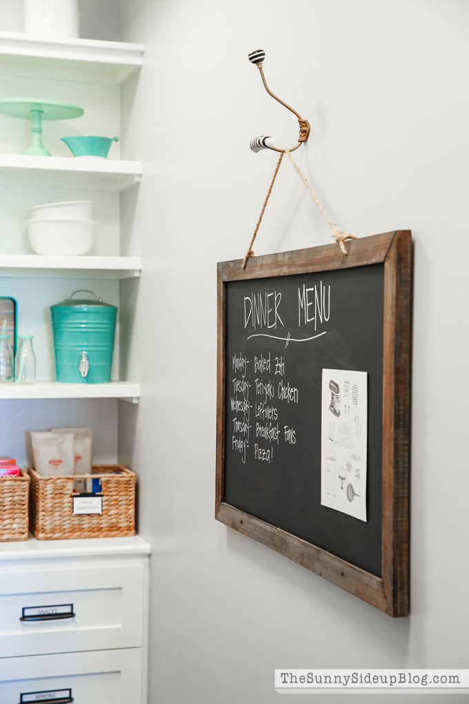 Organized Pantry Meal Planning (Sunny Lifestyles)