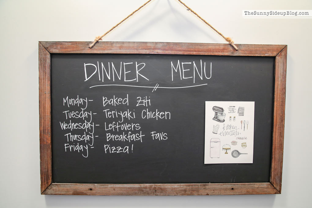 Organized Pantry Meal Planning (Sunny Lifestyles)