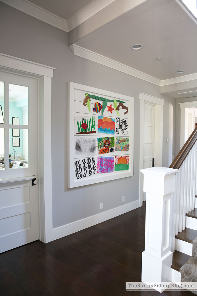 Shiplap Display Wall (Sunny Lifestyles)