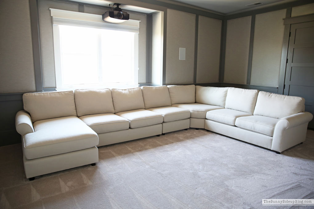 Details on the Pottery Barn Comfort Roll Arm Sectional! (Sunny Lifestyles)
