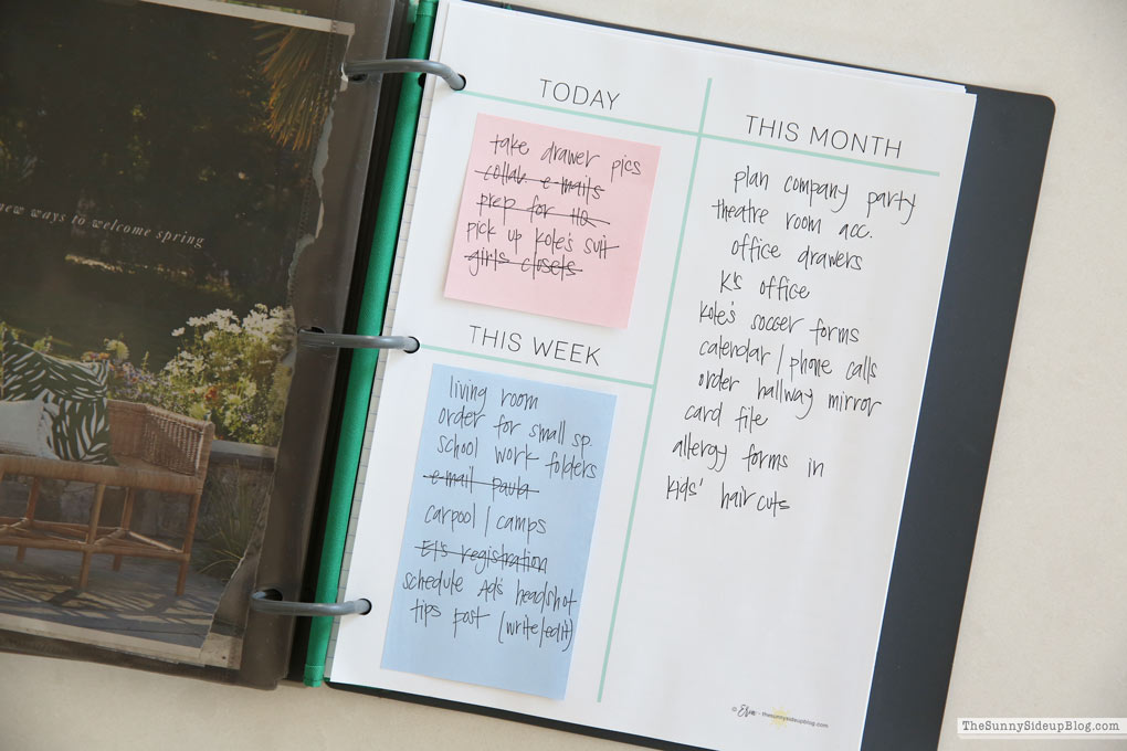 How I Plan my Day (with free planning printables!) Sunny Lifestyles