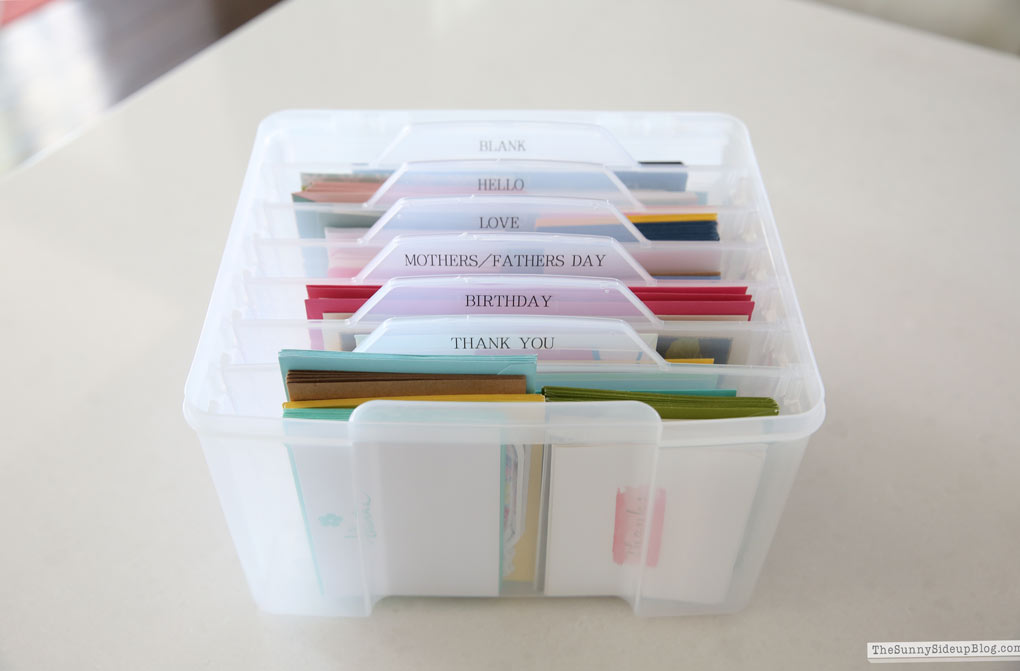 Organized Greeting Cards (Sunny Lifestyles)