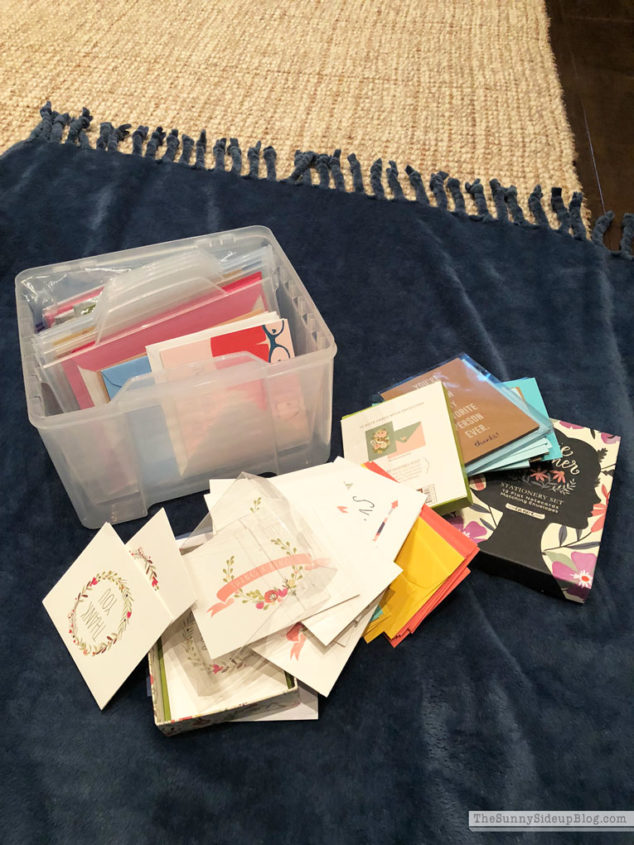 Organized Greeting Cards (Sunny Lifestyles)