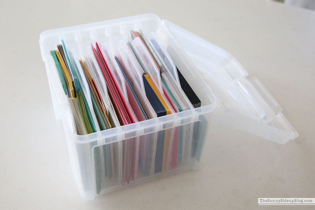 Organized Greeting Cards (Sunny Lifestyles)