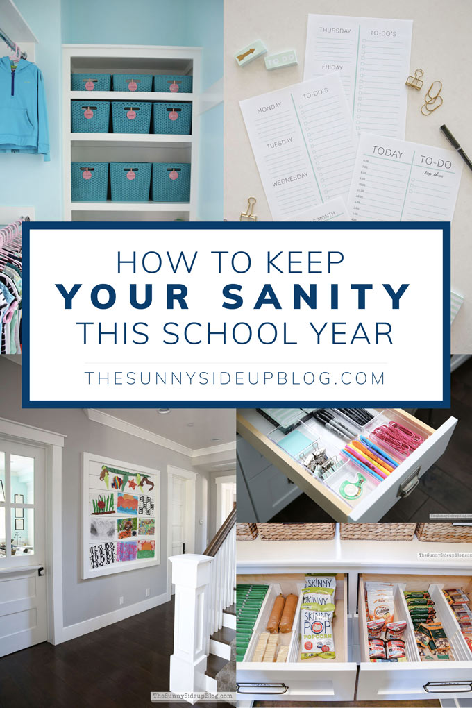 How to keep your sanity this school year! (Sunny Lifestyles)