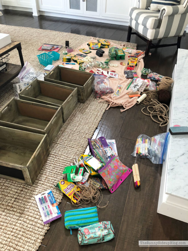 Organized Office Supplies (Sunny Lifestyles)