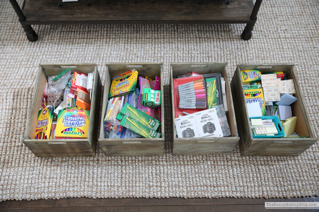 Organized Office Supplies (Sunny Lifestyles)