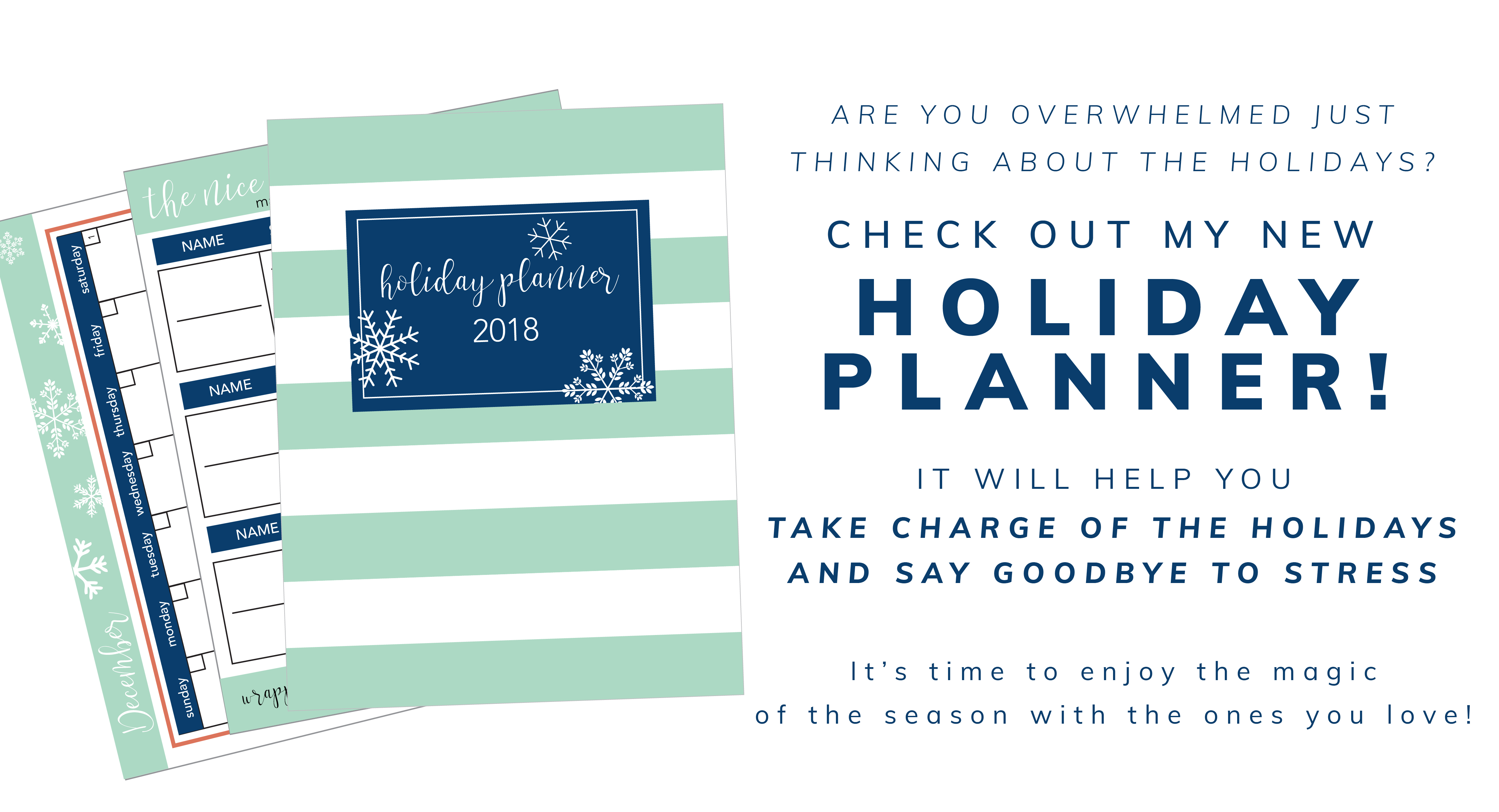 HOLIDAY PLANNER (Sunny Lifestyles)
