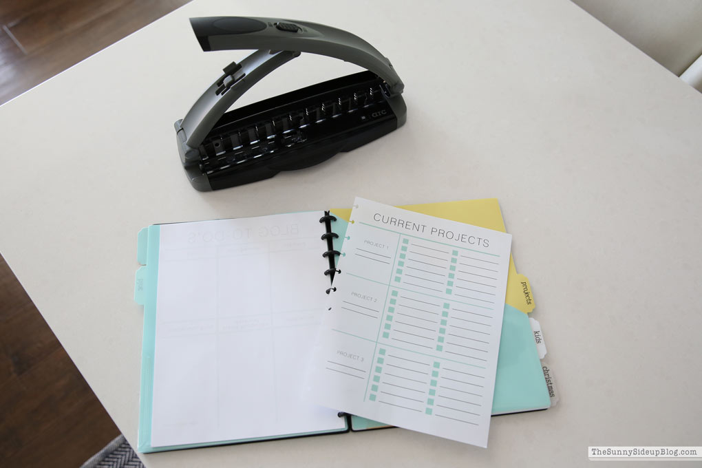 How I plan and use my holiday planner (Sunny Lifestyles)