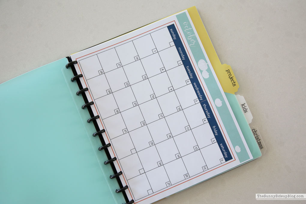 How I plan and use my holiday planner (Sunny Lifestyles)