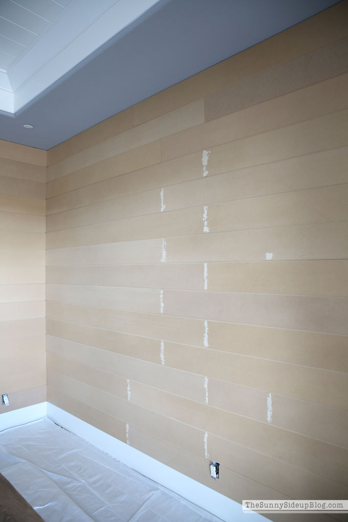 Shiplap Wall Dining Room Progress! (Sunny Lifestyles)