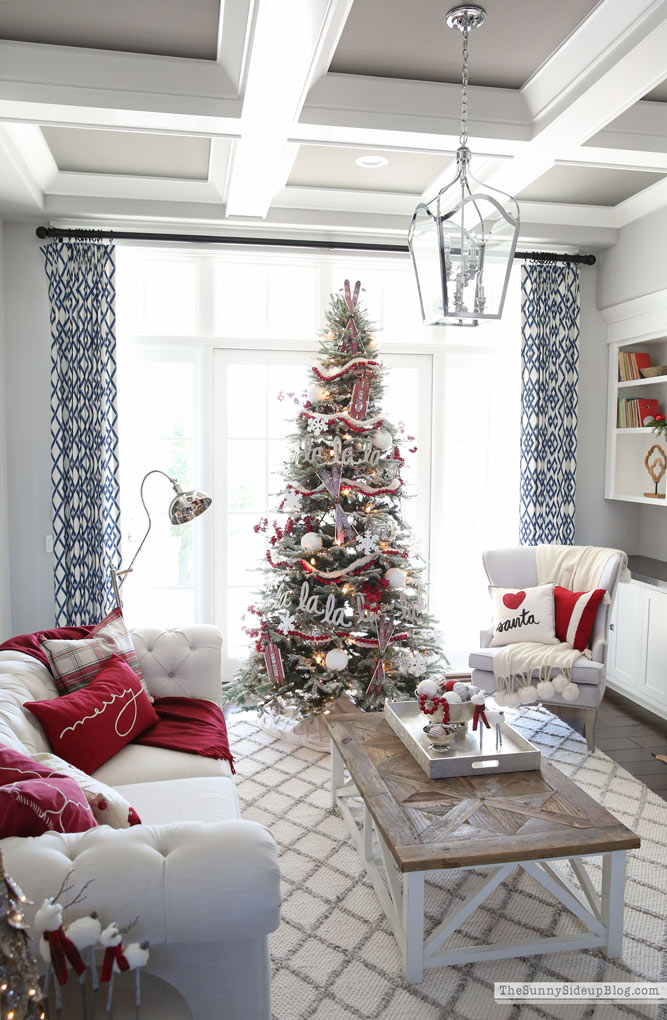 Flocked Christmas Tree (Sunny Lifestyles)