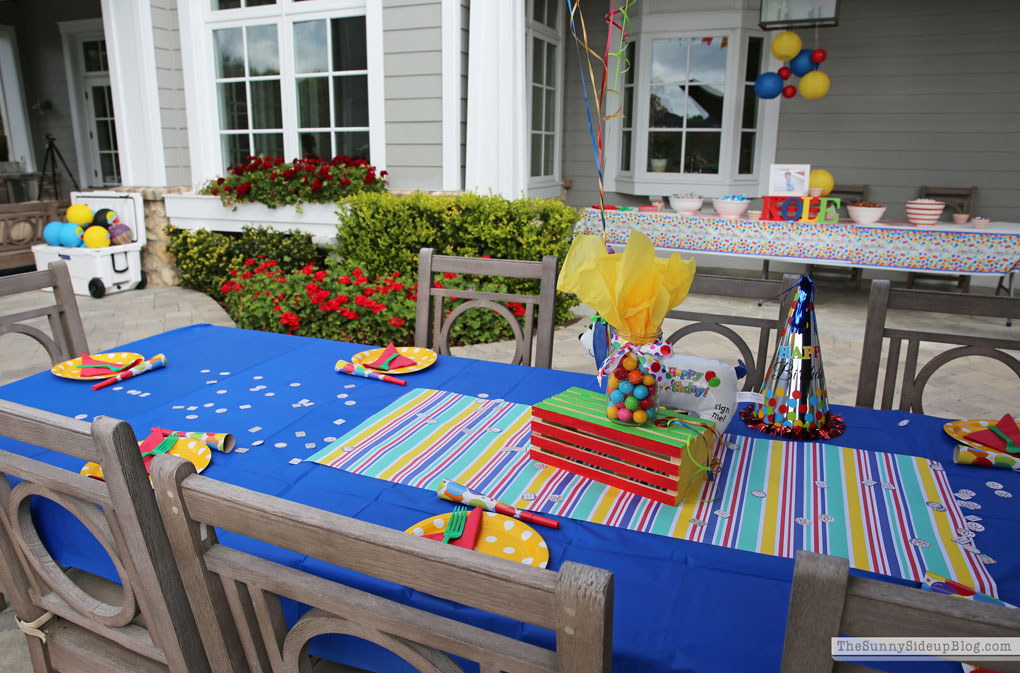 Boys Colorful Birthday Party (Sunny Lifestyles)