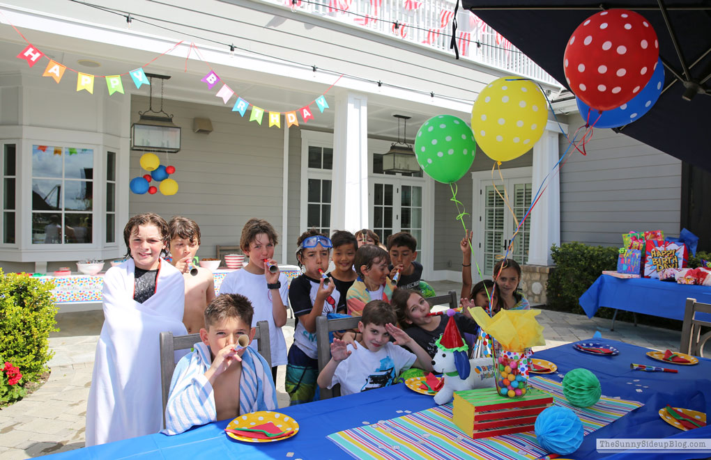 Boys Colorful Birthday Party (Sunny Lifestyles)