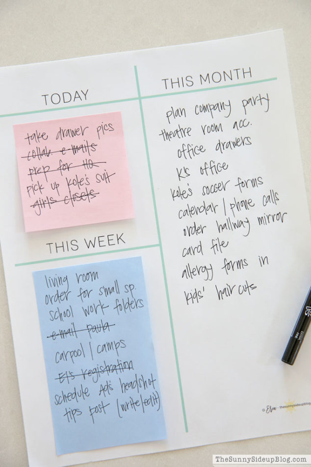 Monthly To-Do List and Calendar Pages (Sunny Lifestyles)