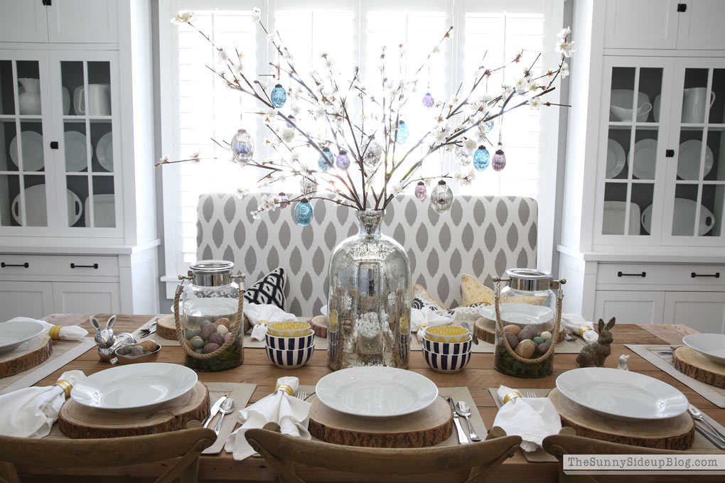 Easter Tablescape (Sunny Lifestyles)