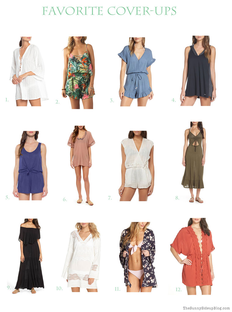 Favorite Swimsuits, cover-ups and straw bags! (Sunny Lifestyles)