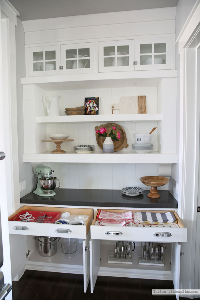 Organized Kitchen Cupboards (Sunny Lifestyles)