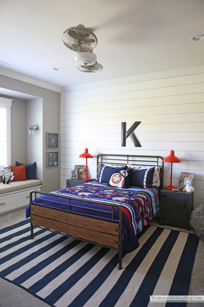 Boys Space Themed Bedroom (Sunny Lifestyles)