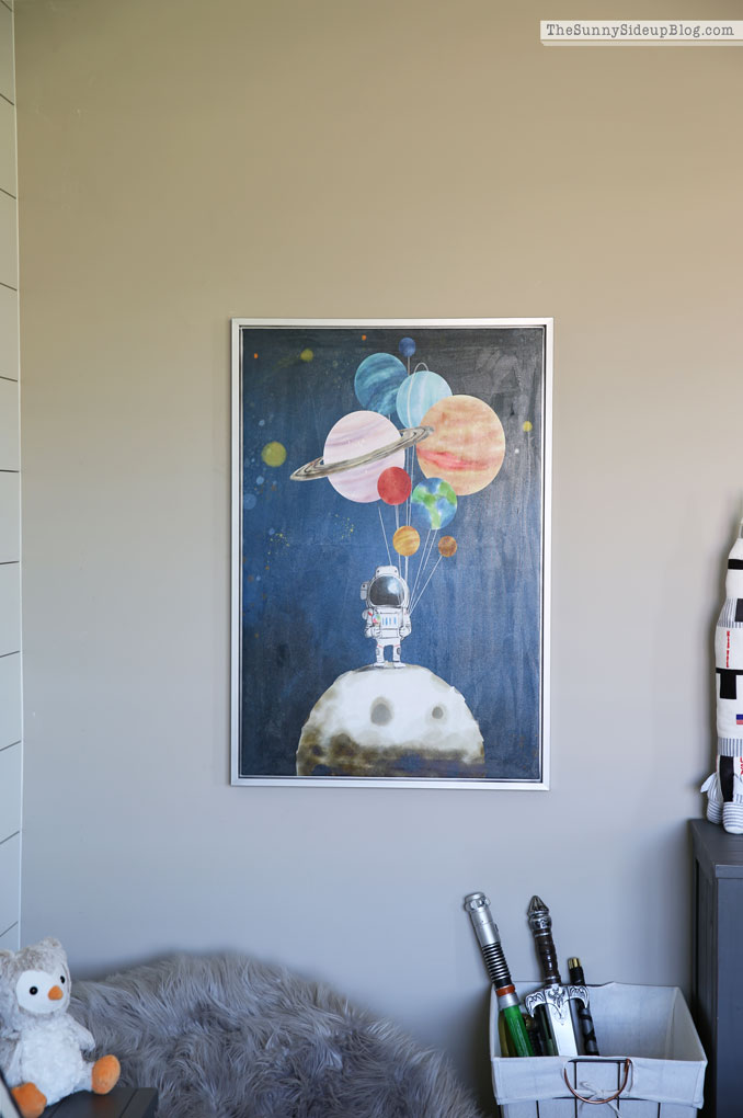 Boys Space Themed Bedroom (Sunny Lifestyles)