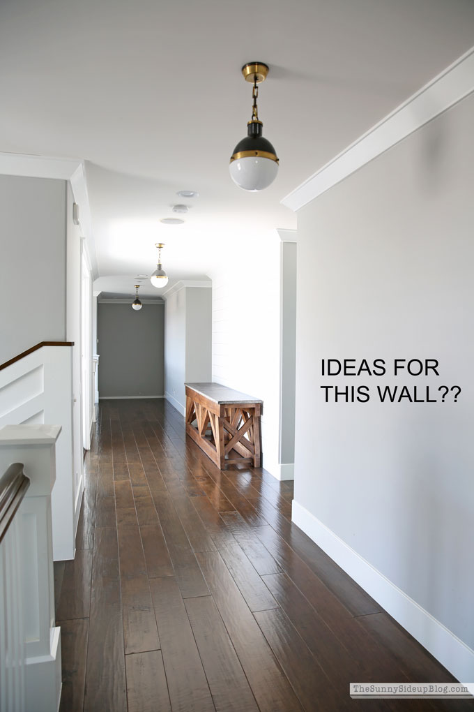 Shiplap Hallway Decor Plan (Sunny Lifestyles)