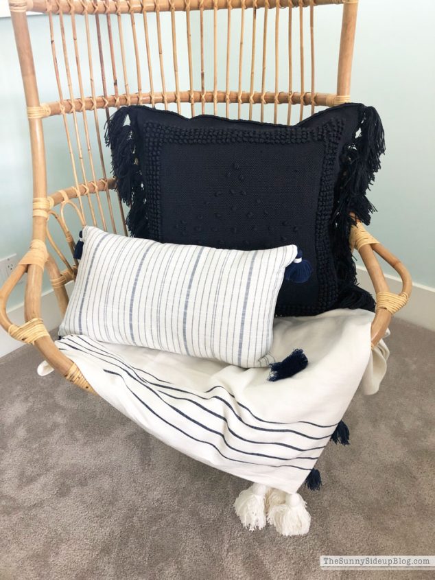 Playroom update (rattan chair) Sunny Lifestyles