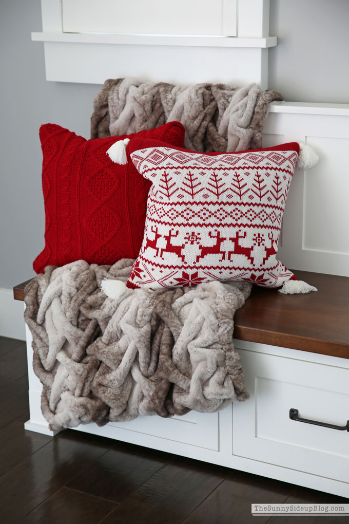 Cozy holiday decor (Sunny Lifestyles)