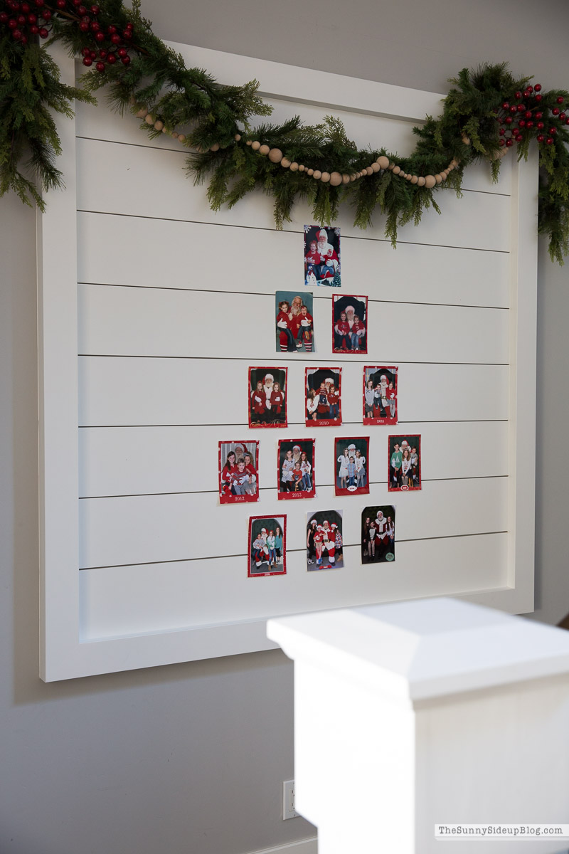 Santa Picture Display Wall (Sunny Lifestyles)