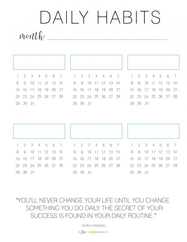 home projects printable (Sunny Lifestyles)