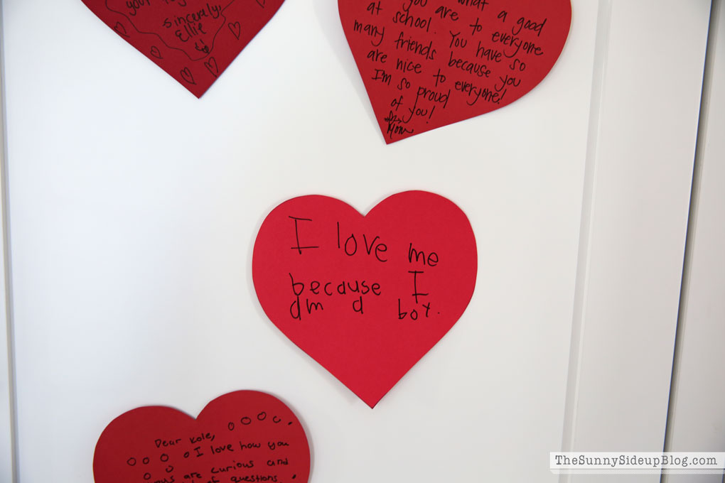 Mudroom Valentine's Day Decor (Sunny Lifestyles)