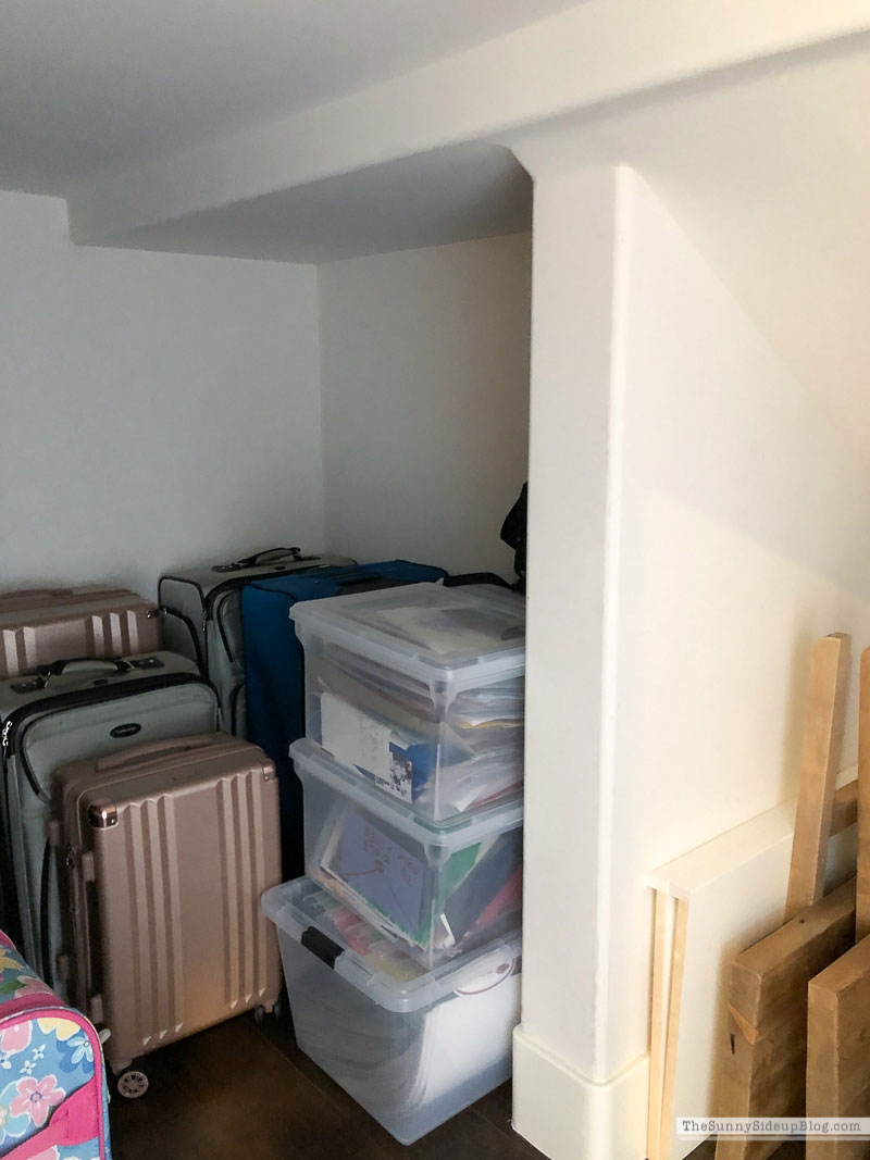 Organized Luggage Closet (Sunny Lifestyles)