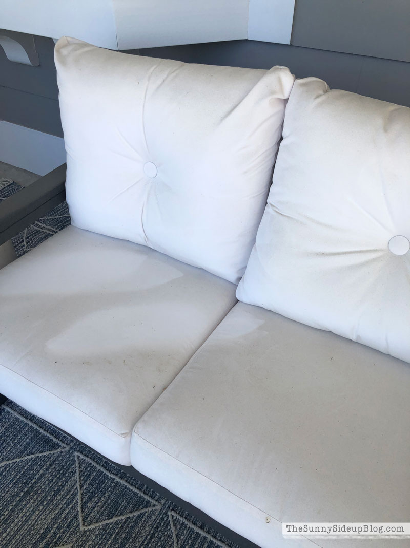 How to wash outdoor patio cushions (Sunny Lifestyles)