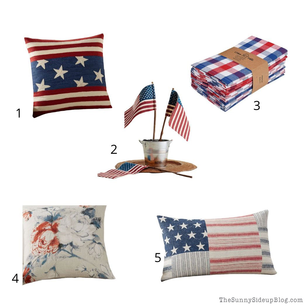 4th of July decor (Sunny Lifestyles)
