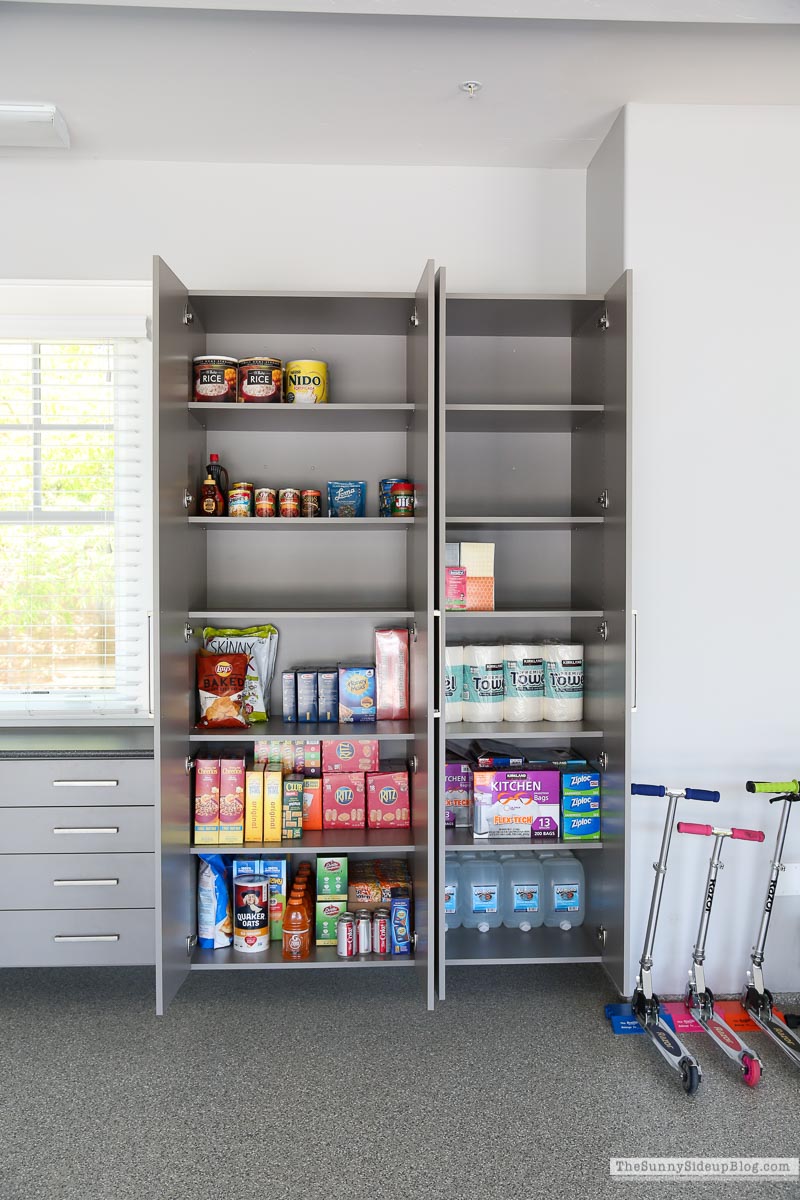Organized Garage Cupboards (Sunny Lifestyles)