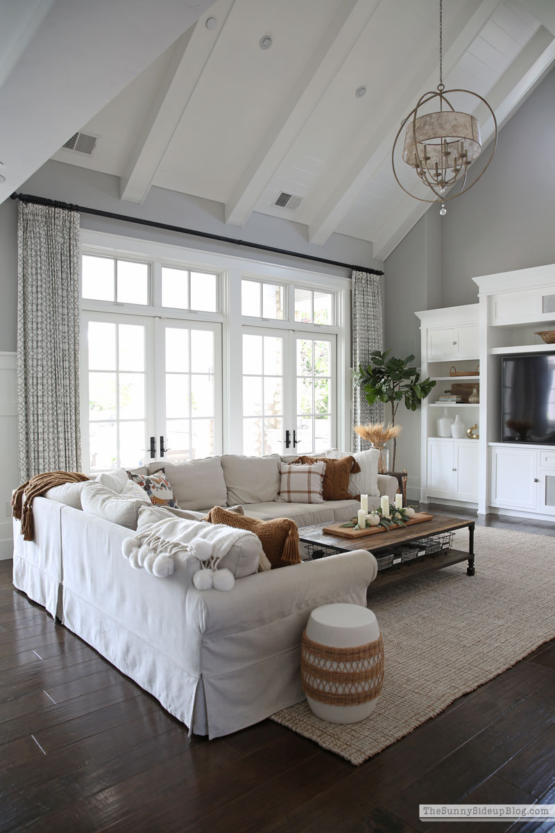 Fall decor and new barstools (Sunny Lifestyles)