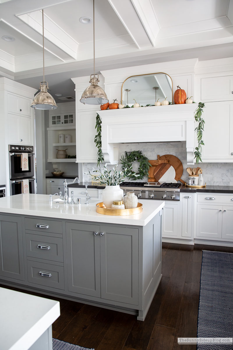 Fall decor and new barstools (Sunny Lifestyles)