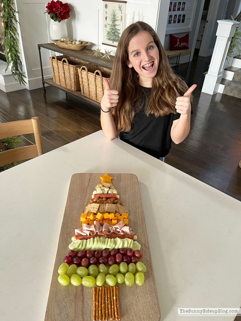 Cheese Boards & a Christmas Tree Snack (Sunny Lifestyles)