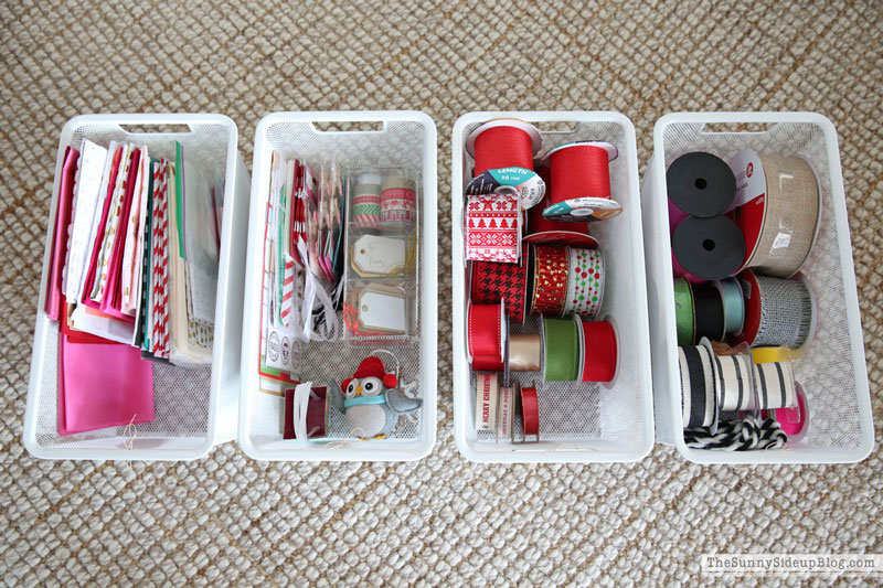 Wrapping Paper Organization (Sunny Lifestyles)