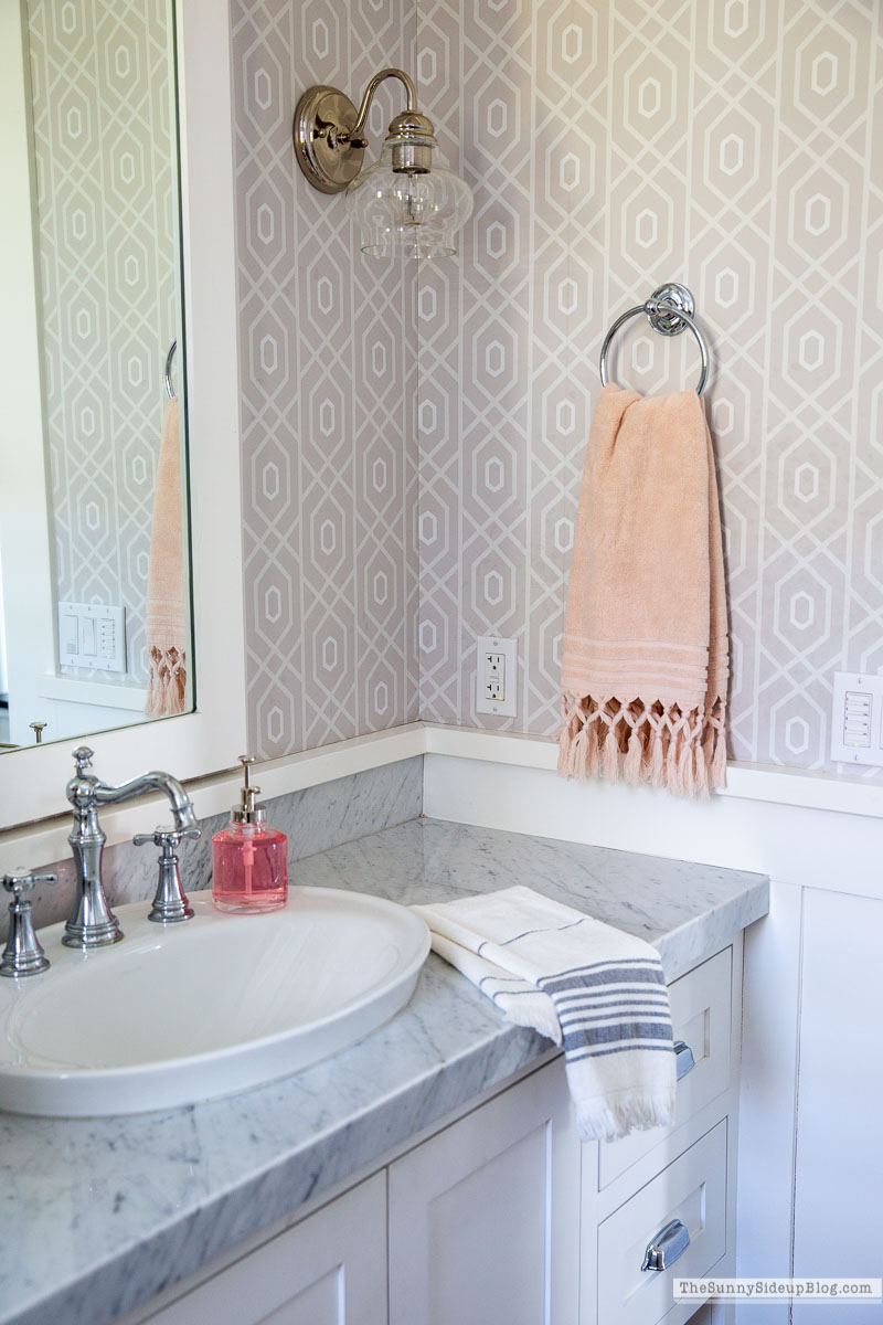 Valentine's Day Bathroom (Sunny Lifestyles)