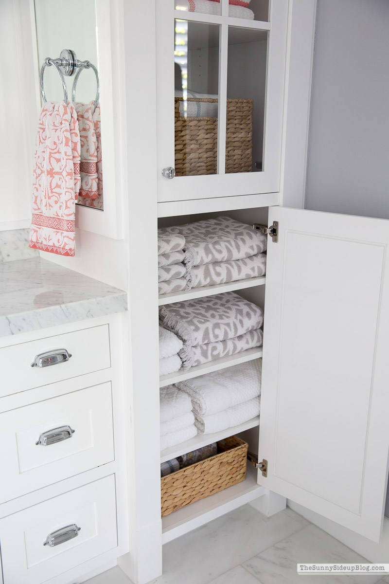 Bathroom Organization Tips (Sunny Lifestyles)