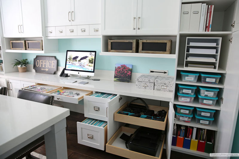 Home office and paper organization (Sunny Lifestyles)