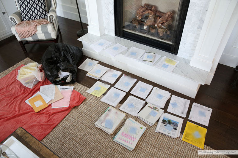 Home office and paper organization (Sunny Lifestyles)