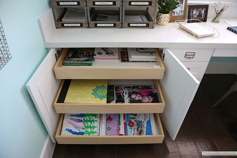 Home office and paper organization (Sunny Lifestyles)